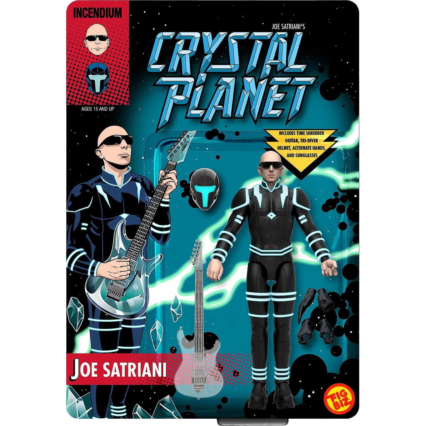 Joe Satriani's Crystal Planet 5" Action Figure Action Figure