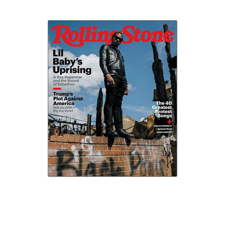 Lil Baby Rolling Stone Magazine - 20 Domestic Poster