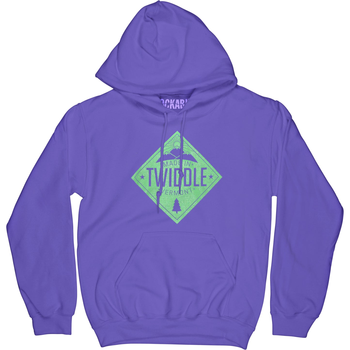 Twiddle Diamond Purple Youth Hoodie Hooded Sweatshirt