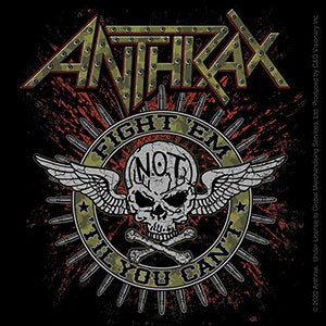 Anthrax Military Circle Sticker