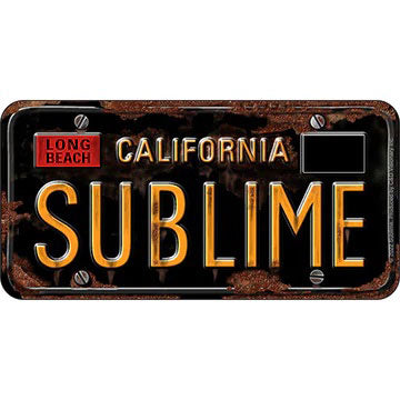 License Plate Sticker