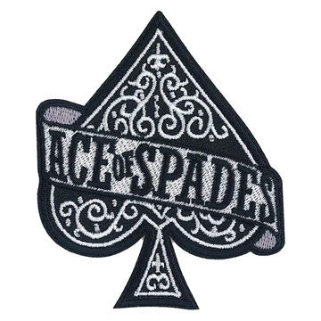 Fancy Ace of Spades Embroidered Patch