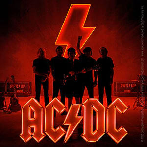 AC/DC PWR UP Sticker
