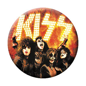 KISS The Very Best Of Button