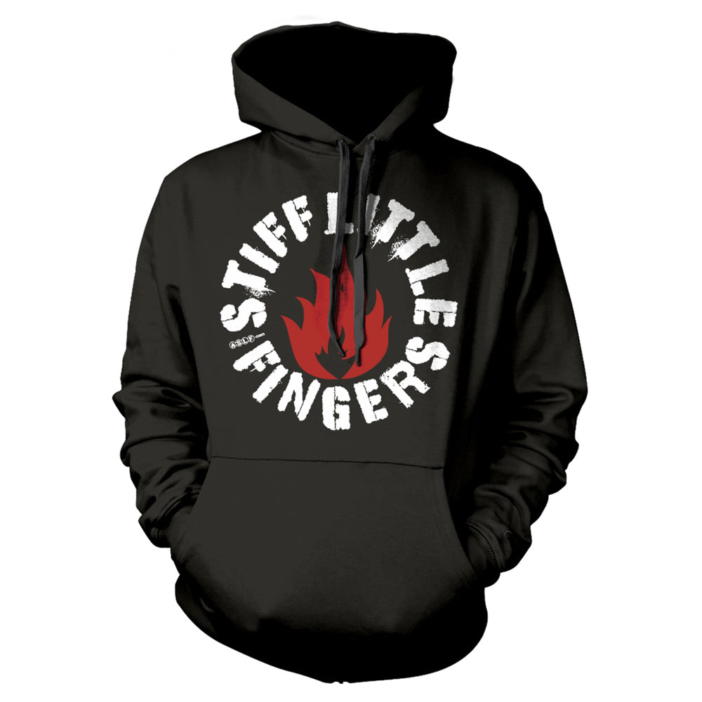 Stiff Little Fingers Punk Hooded Sweatshirt