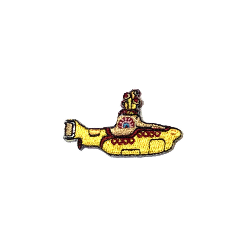 Yellow Submarine Woven Patch