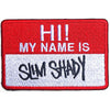 Slim Shady Name Badge Woven Patch