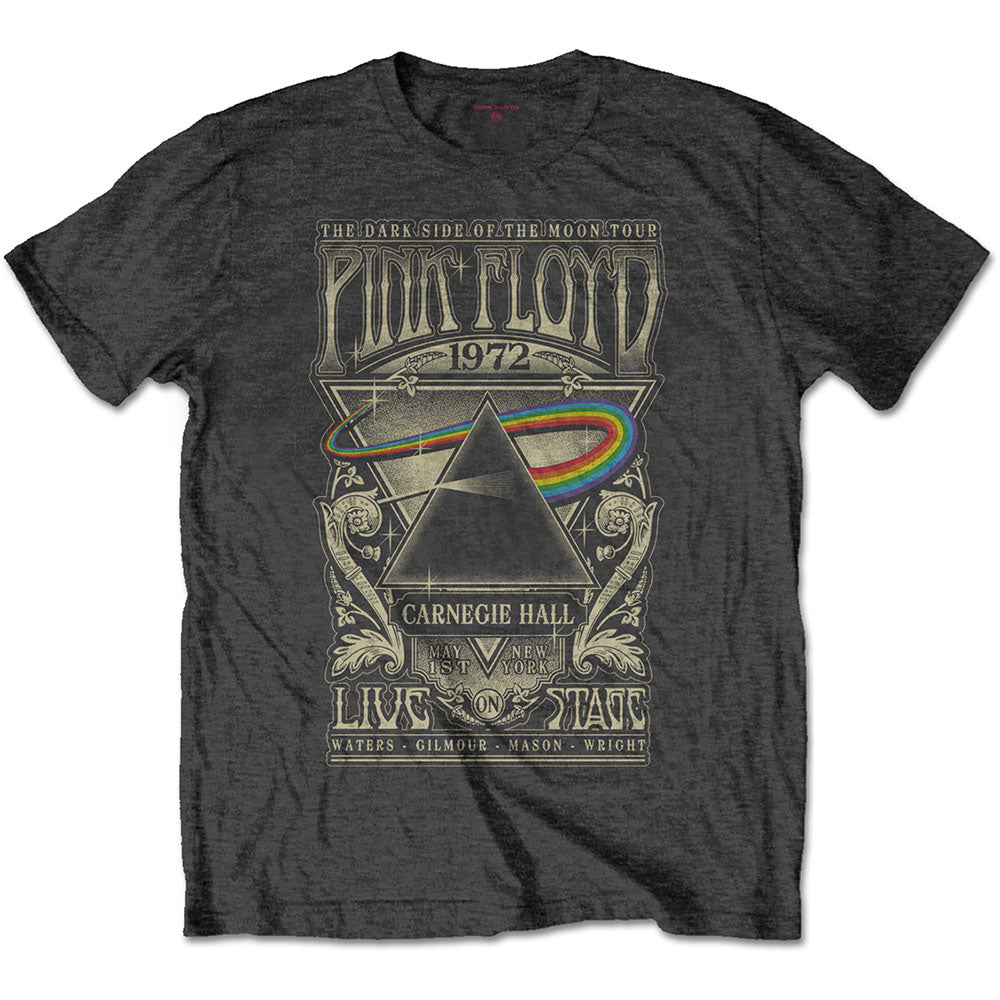 Pink Floyd Carnegie Hall Poster T-shirt