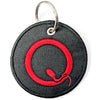 Q Logo Plastic Key Chain