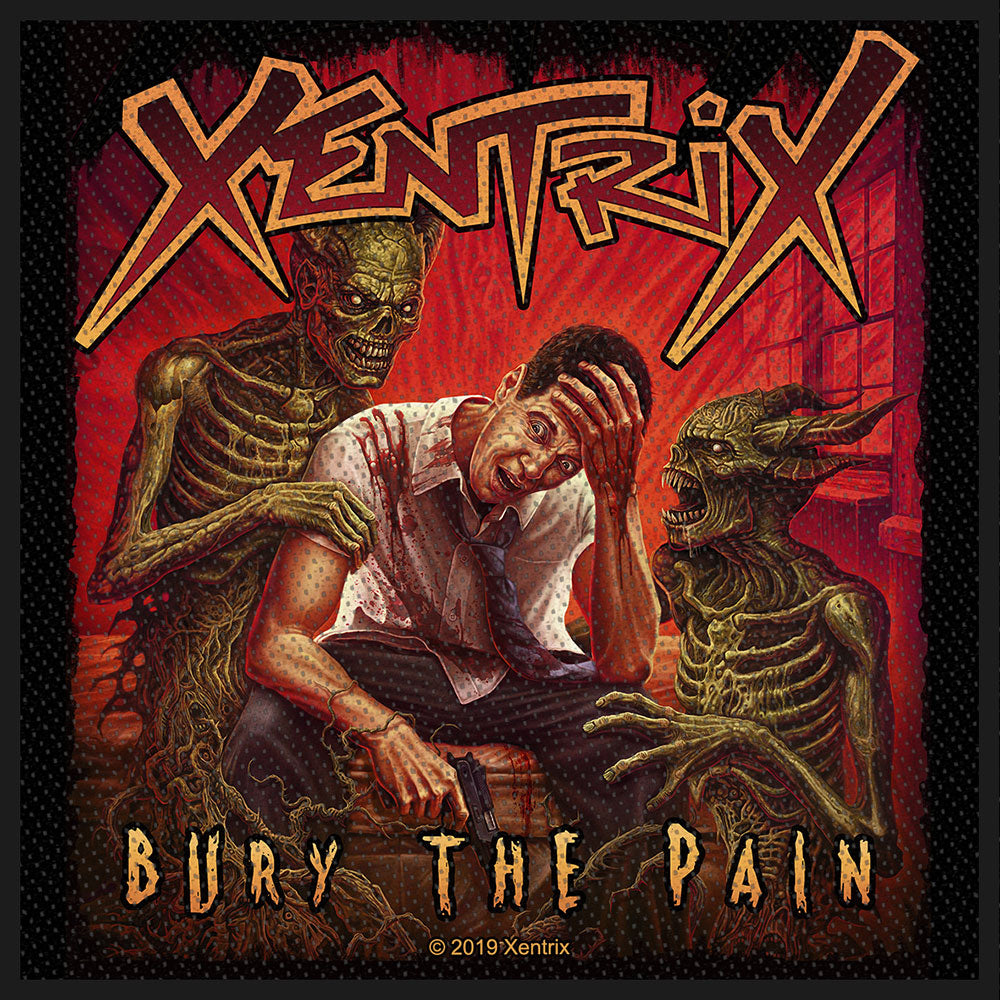 Xentrix Bury The Pain Woven Patch