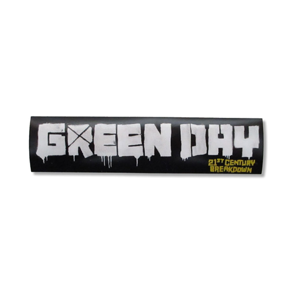 Green Day 21st Century Breakdown Bumper Sticker Sticker