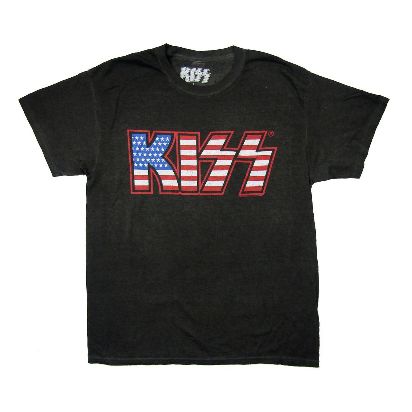 KISS American Flag Logo T-shirt