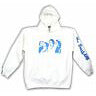 Beatles Blue Faces Image Pullover Hooded Sweatshirt