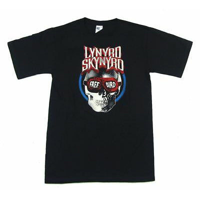 Free Bird Skull Goggles T-shirt