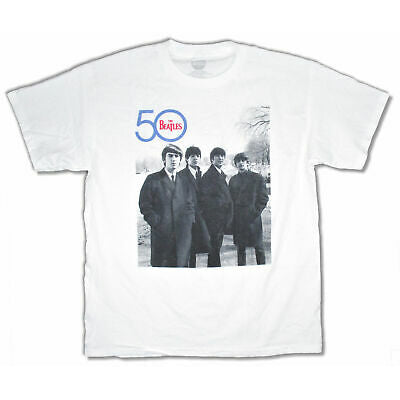 Beatles 50th Logo Early Photo T-shirt
