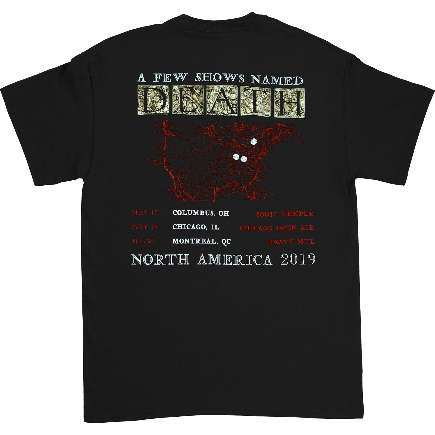 Master Puppeteer 2019 N.A. Tour Tee T-shirt