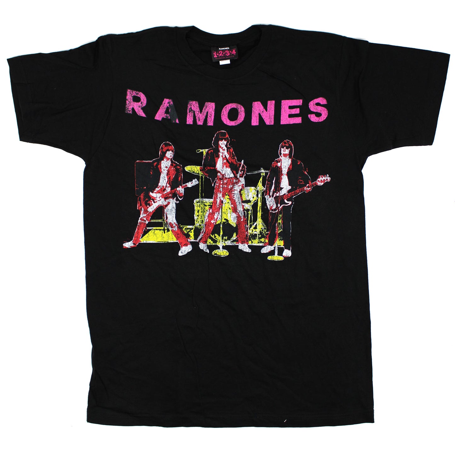 Ramones Stage Image Slim Fit T-shirt