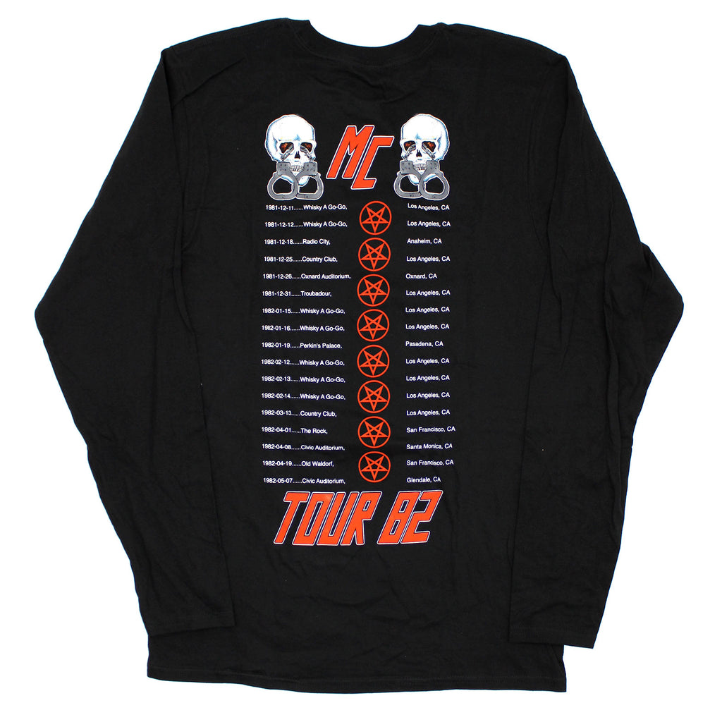 Motley Crue Too Fast For Love Long Sleeve