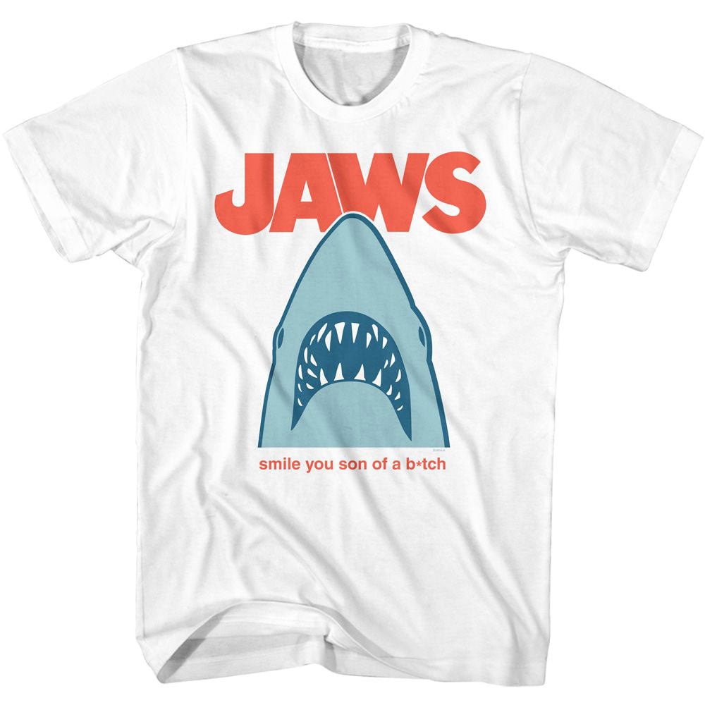 Jaws Jaws Minimal Smile Sob T-shirt