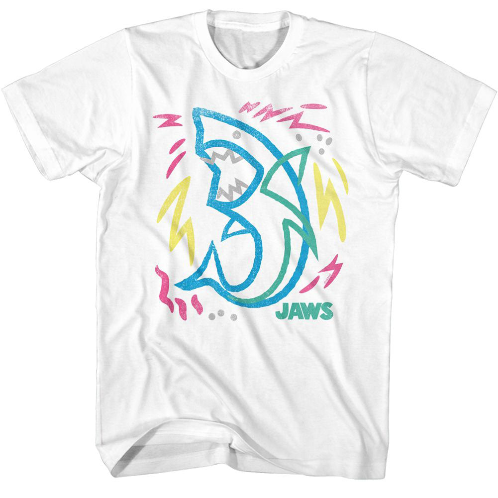 Jaws-jaws Doodle T-shirt
