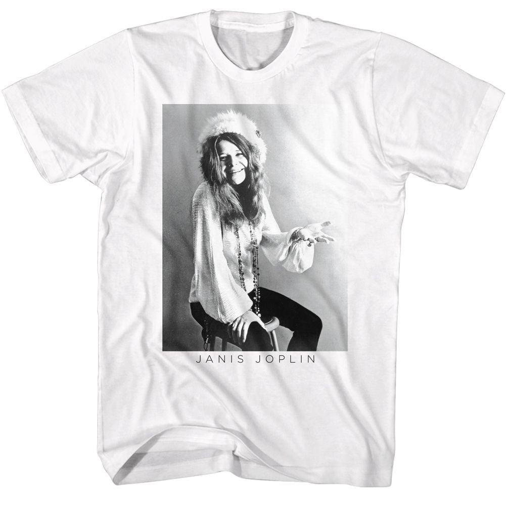 Janis Joplin Janis Joplin Bw T-shirt
