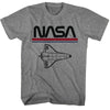 Nasa Worm Logo Shuttle T-shirt
