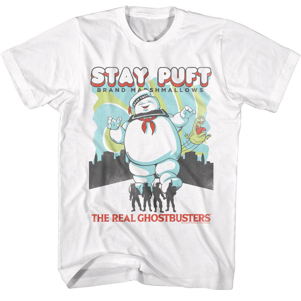 Ghostbusters Rgb Stay Puft And Busters T-shirt