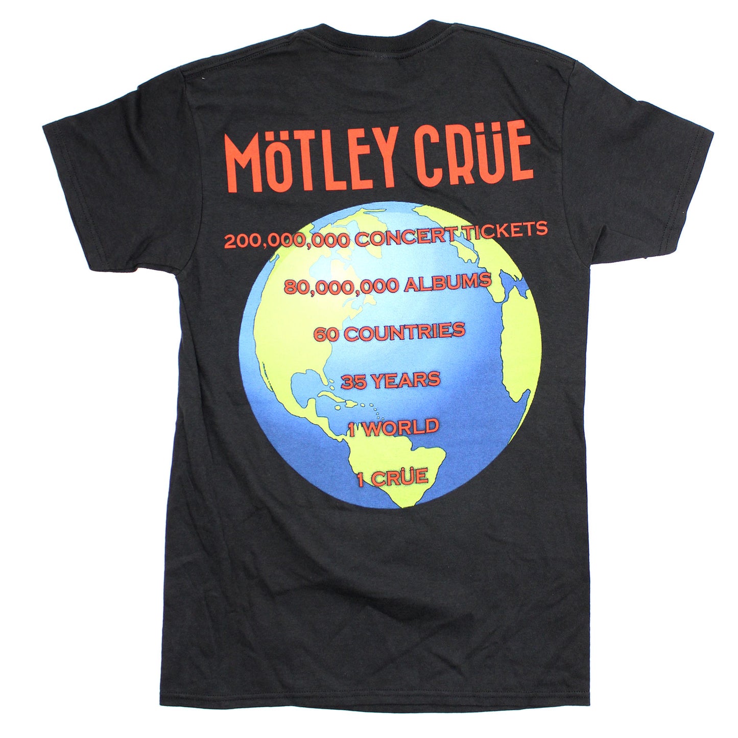 Motley Crue the Final Tour T-shirt