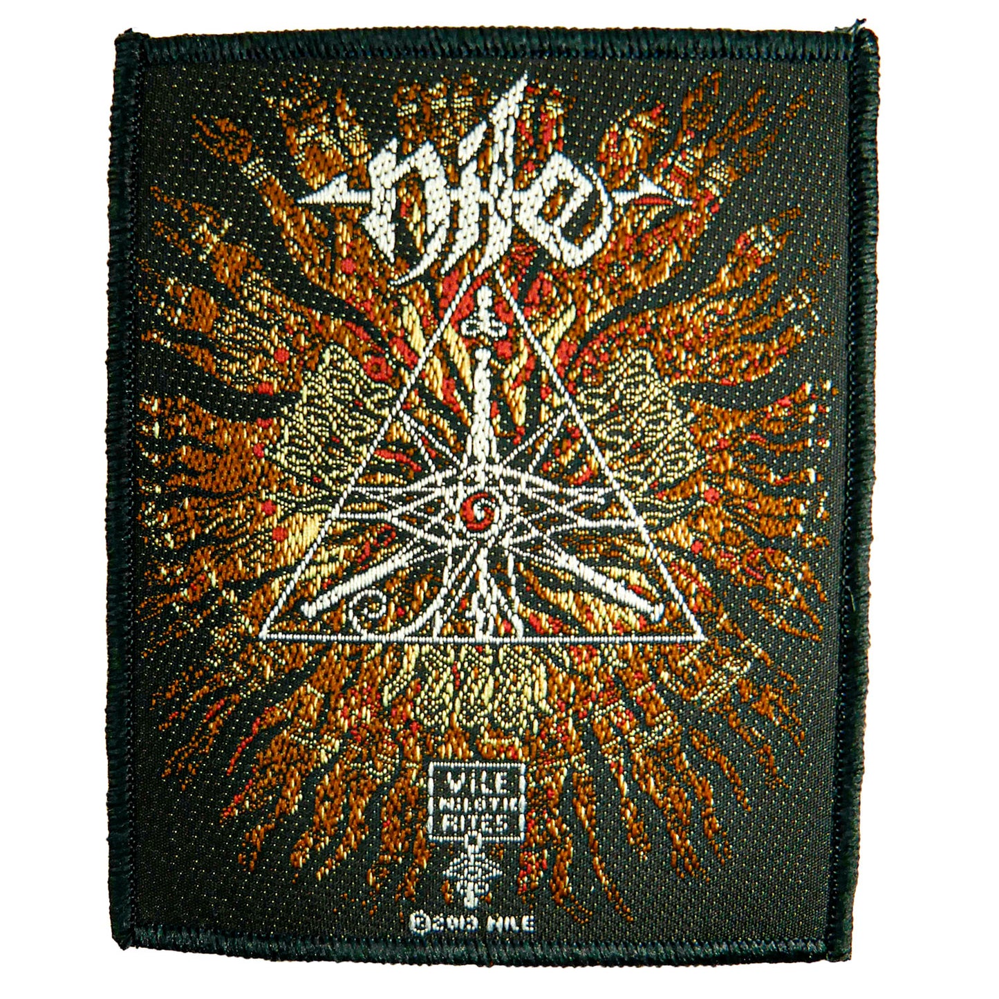 Vile Nilotic Rites Woven Patch