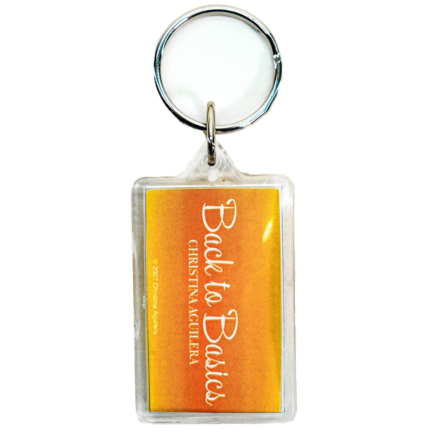 Back to Basics Plastic Key Chain