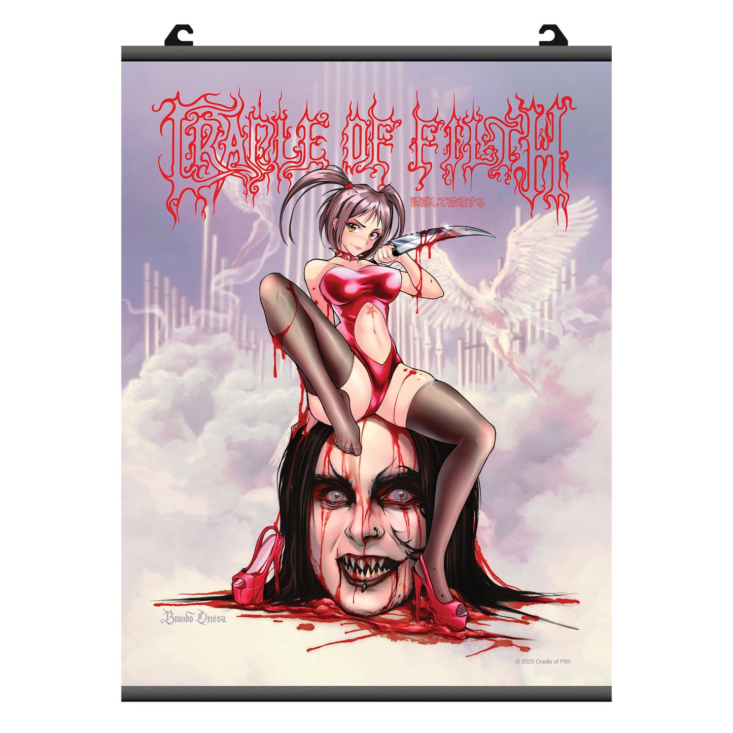 Seduce And Destroy by Brando Chiesa WallScroll