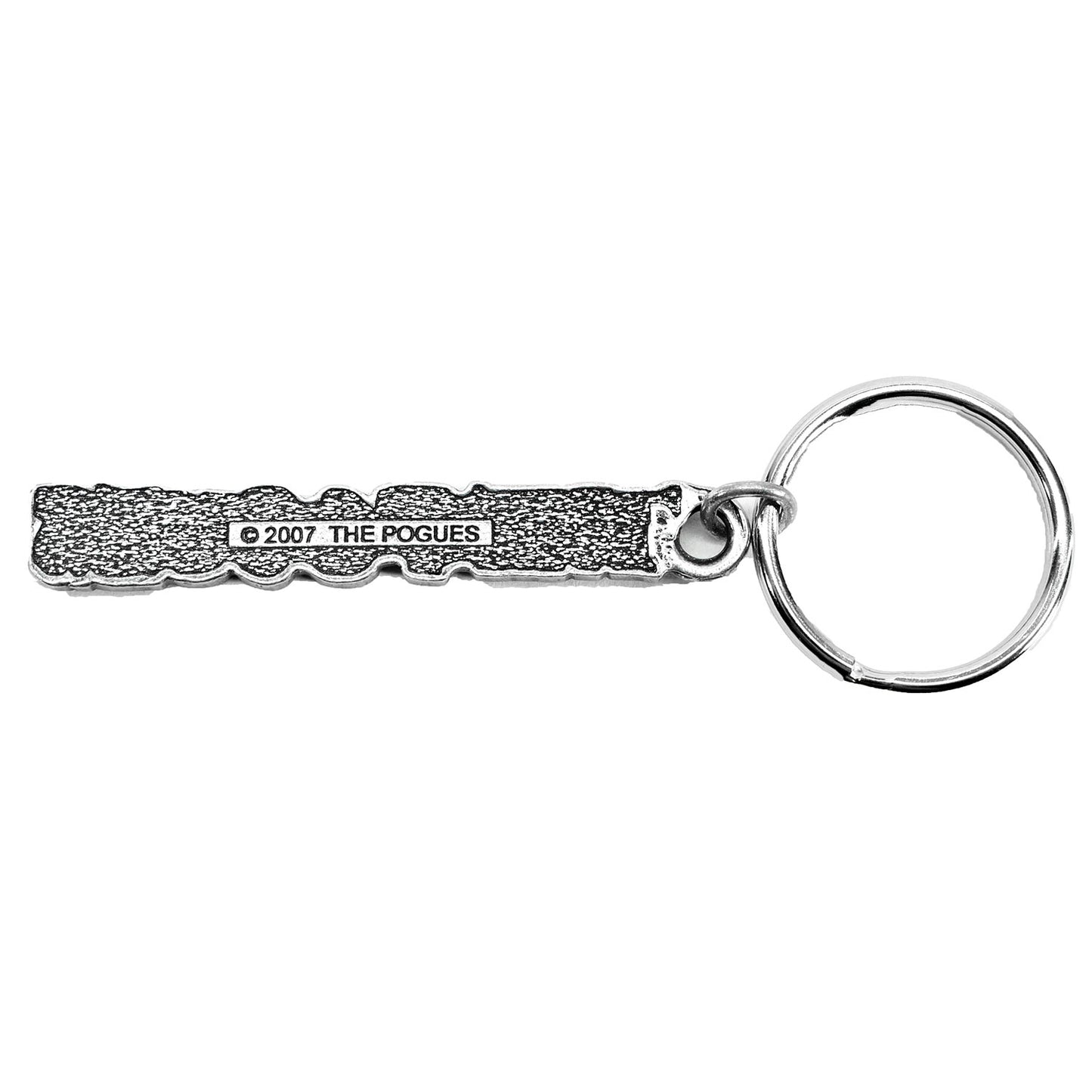 Die Cut Logo Metal Key Chain