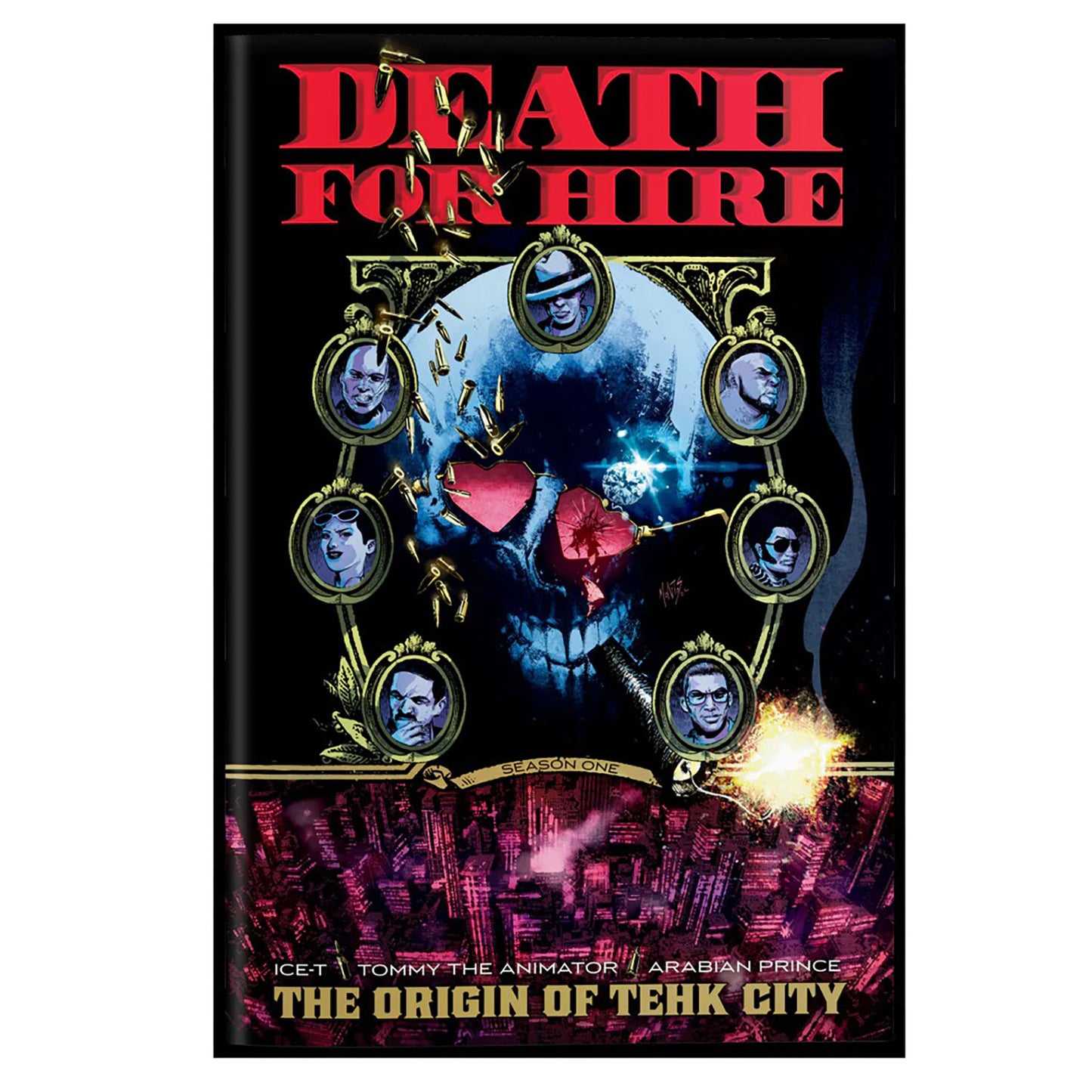 Ice T Death for Hire: The Origin of Tehk City Comic Book
