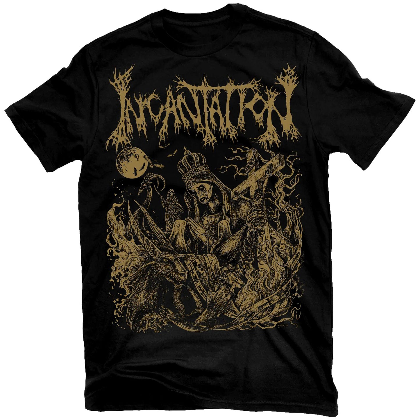 Incantation Hell Awaits T-shirt