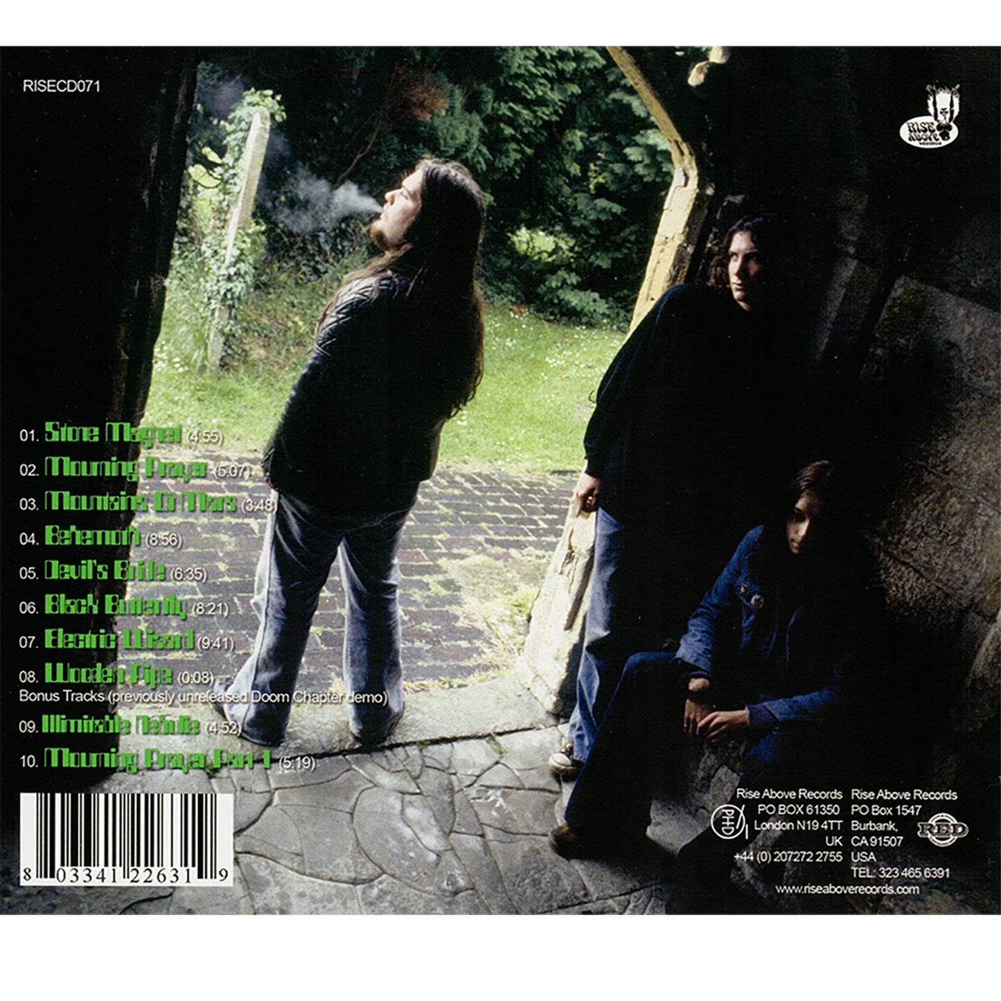 Electric Wizard Compact Disc CD