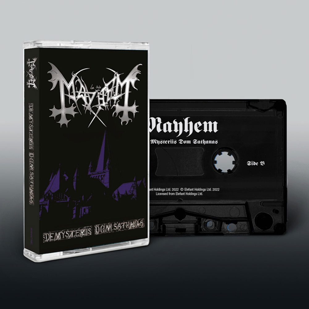 Mayhem De Mysteries Dom Sathanas Music Cassette Cassette Tape