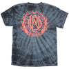 Metal Crest (Black Spider Dye) Tie Dye T-shirt