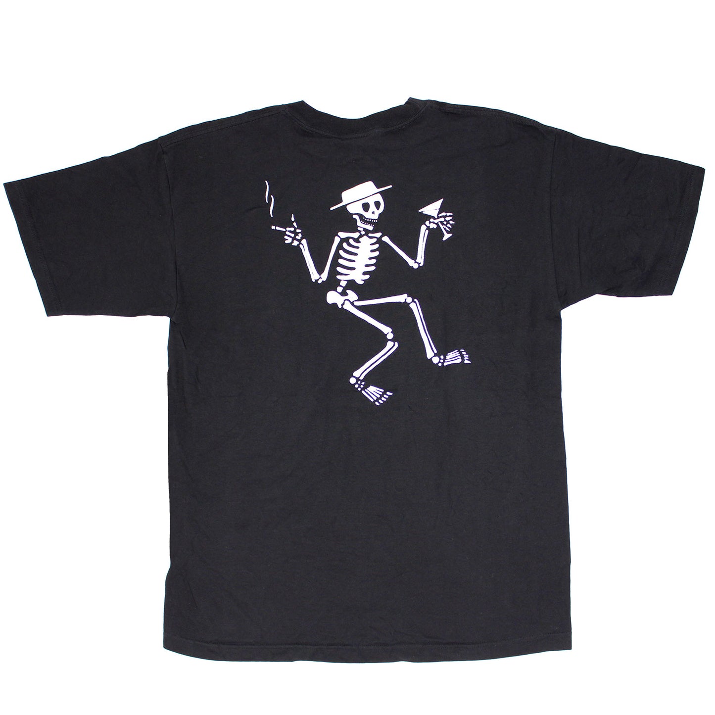 Social Distortion Black & White Live Band Photo Over Logo T-shirt