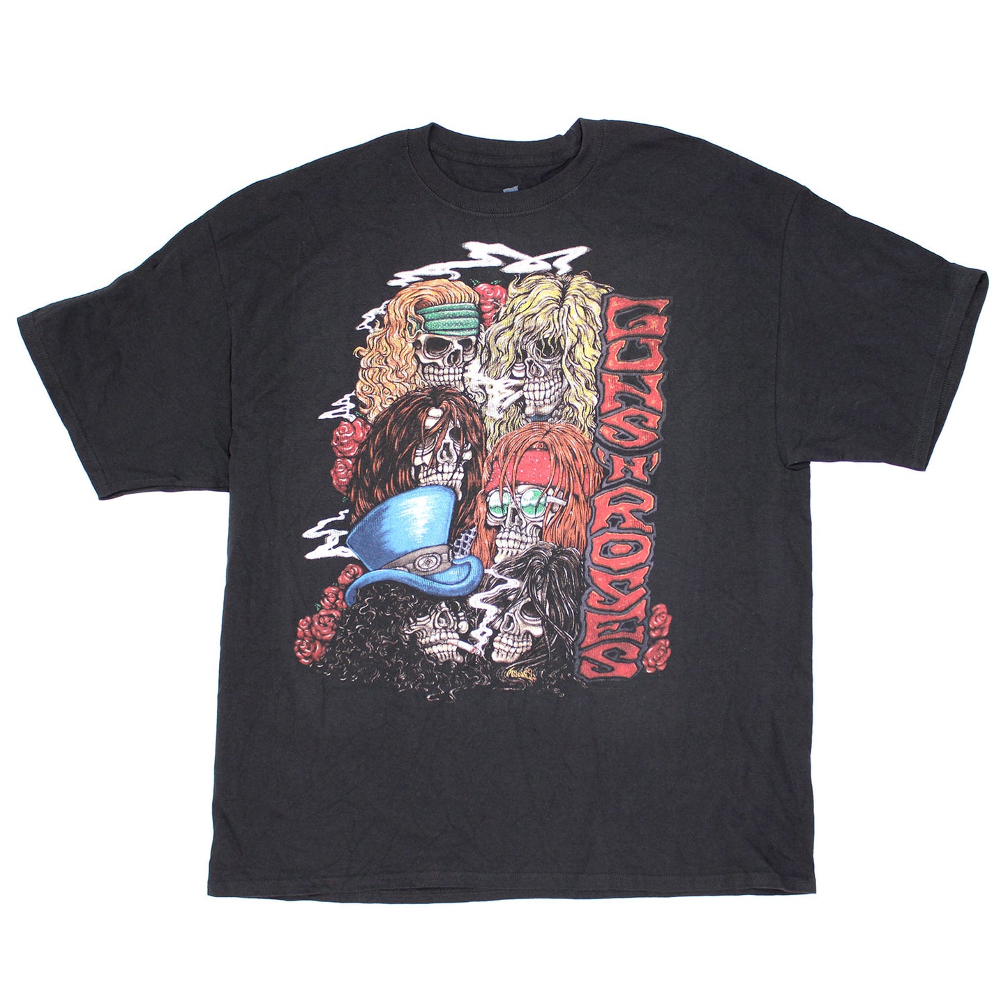 Guns N Roses Stacked Skulls Tee T-shirt