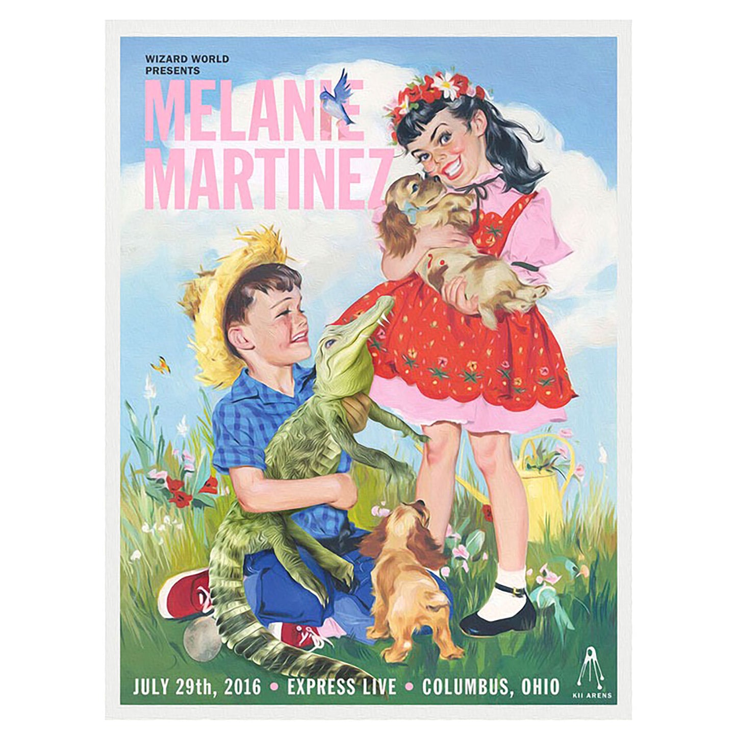 Express 2016 Print by Kii Arens Limited Screenprint