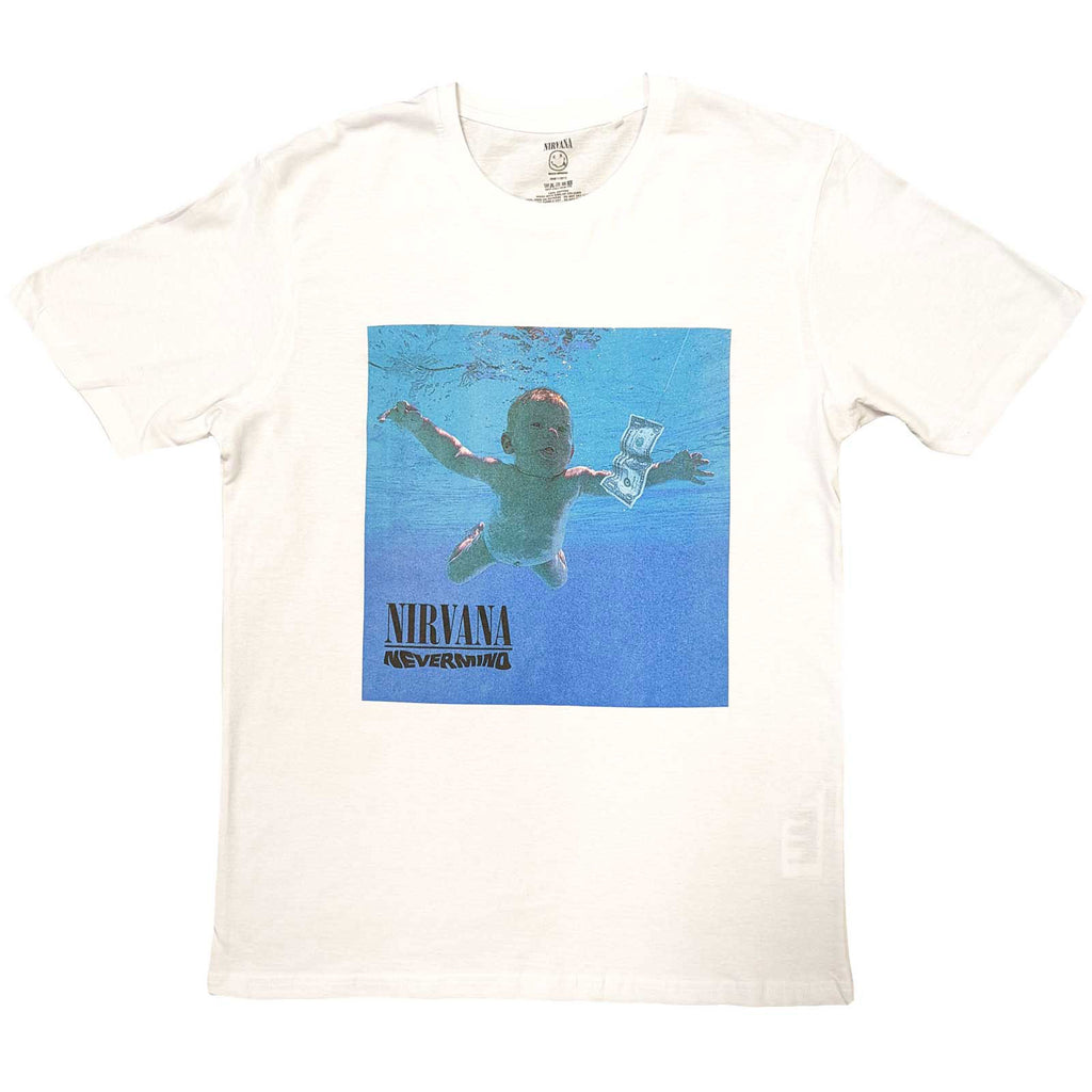 Nirvana Nevermind Album T-shirt 444434 Rockabilia Merch Store