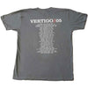 Vertigo Tour 2005 Live T-shirt