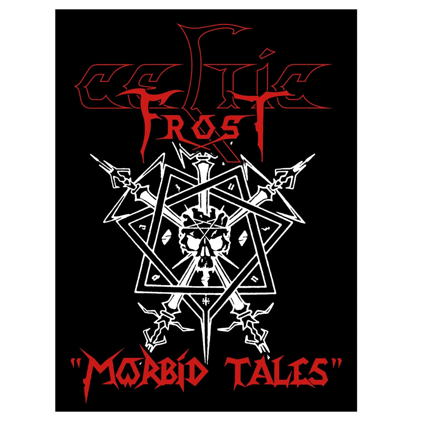 Celtic Frost Morbid Tales Woven Patch