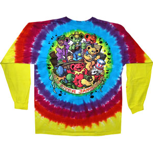 Grateful Dead Bear Jamboree Tie Dye Long Sleeve