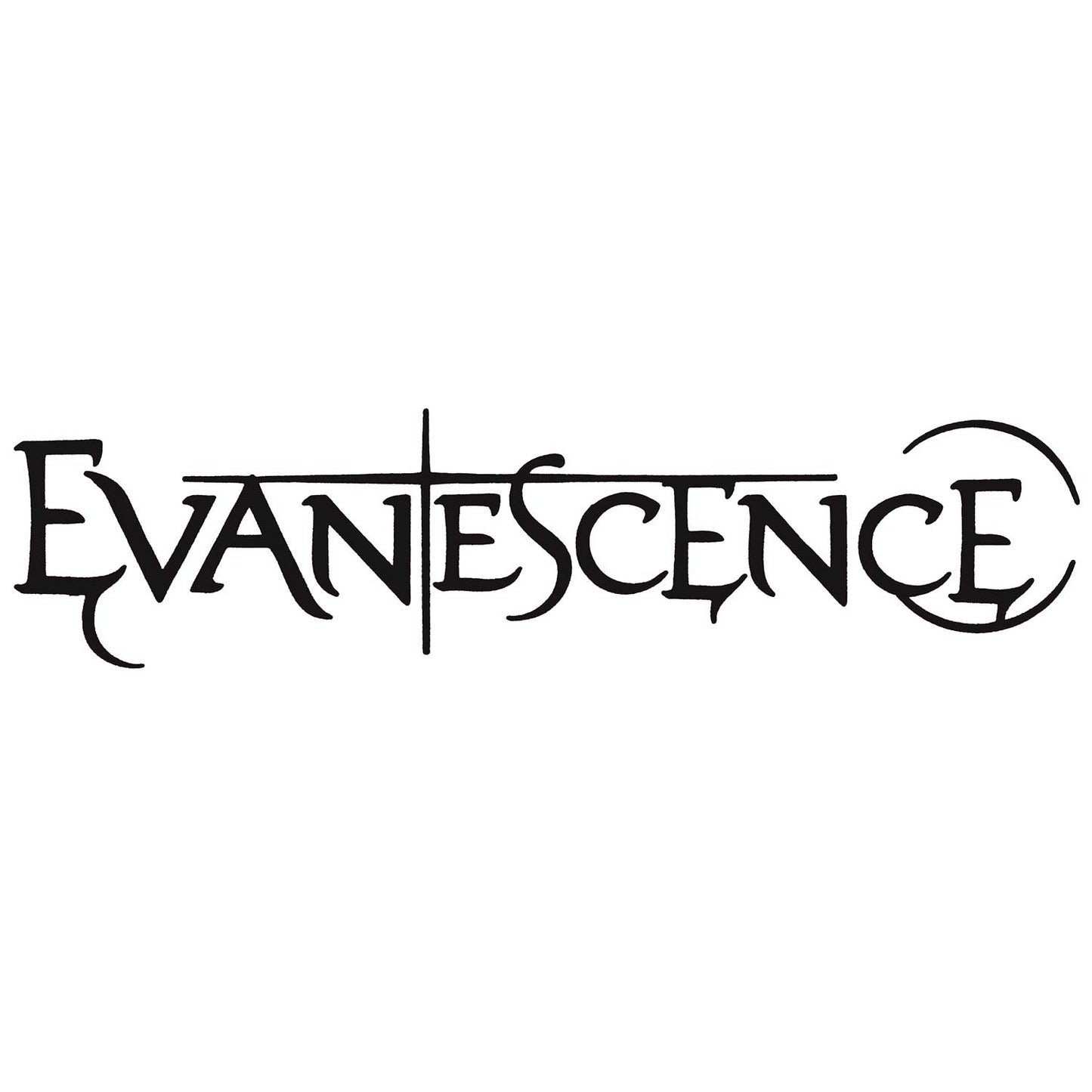 Evanescence Peel & Rub Sticker