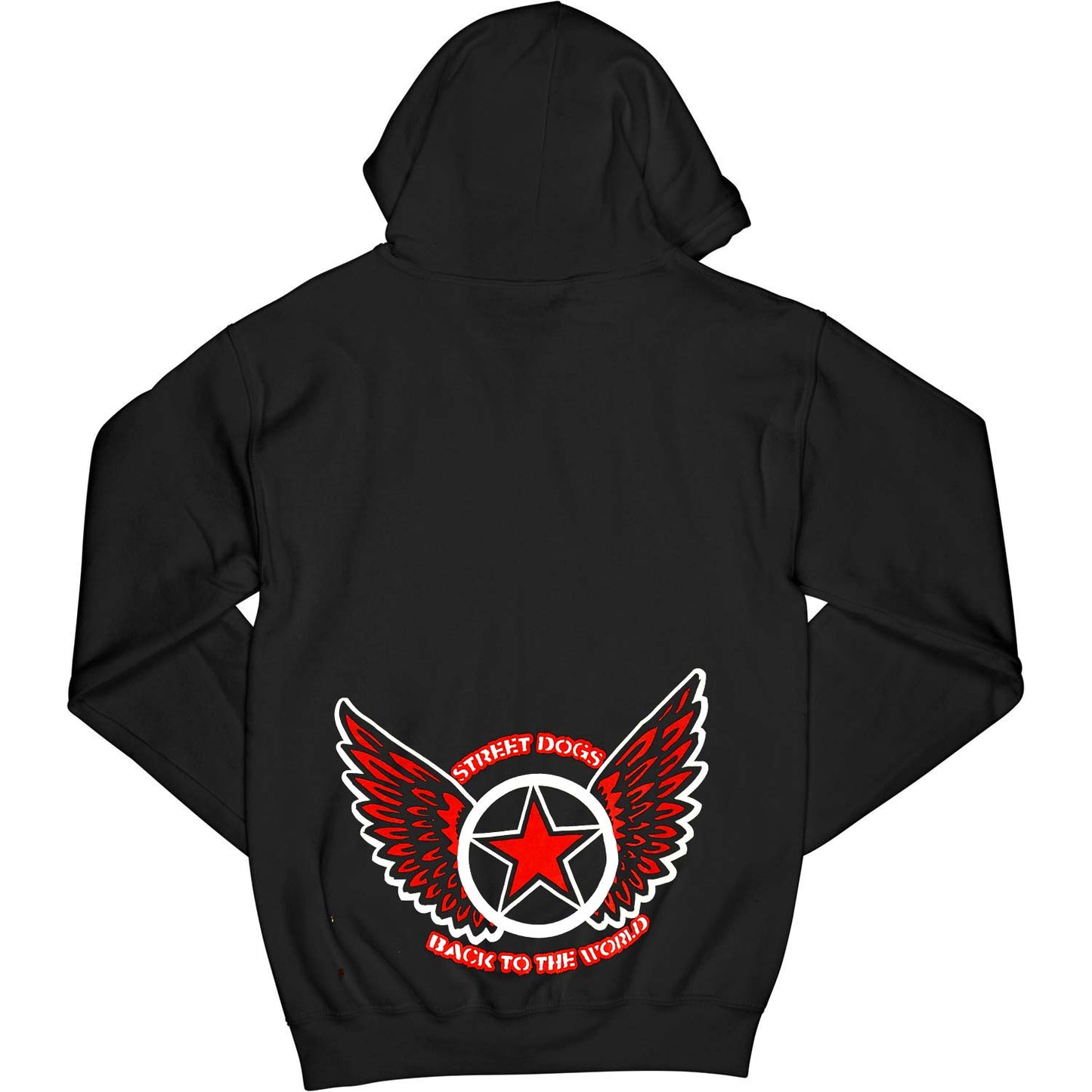 Street Dogs Zippered Hooded Sweatshirt