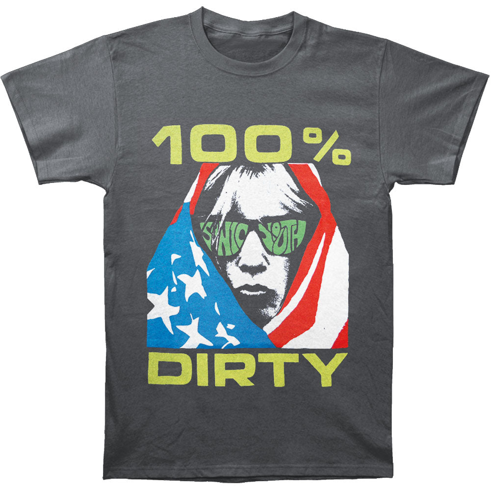 hellig tolerance George Eliot Sonic Youth 100% Dirty T-shirt 60024 | Rockabilia Merch Store