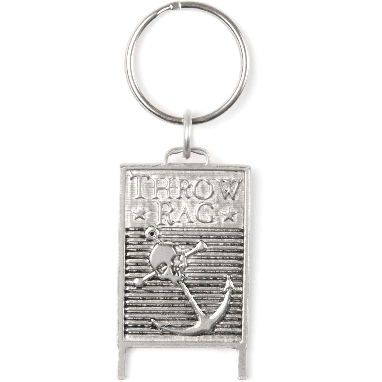 Throw Rag Metal Key Chain