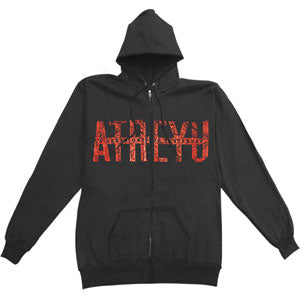 Atreyu Death Grip Zippered Hooded Sweatshirt