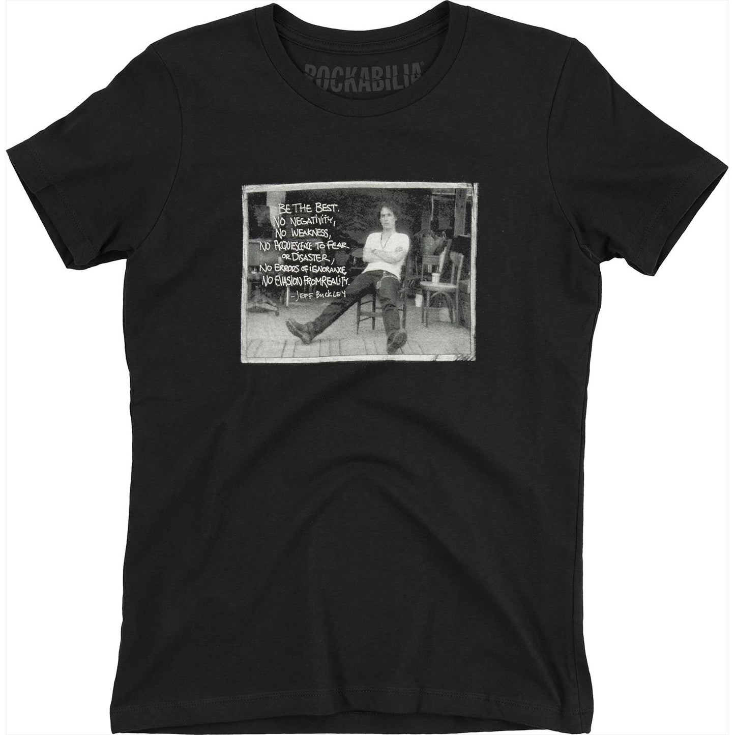 Jeff Buckley Deck Photo Junior Top